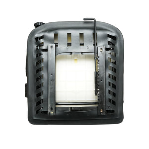 Sedile universale con cintura per macchine agricole o industriali, carrelli elevatori.