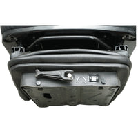 Sedile universale regolabile per peso 50-130 kg, con braccioli e schienale ribaltabile 50-90° per trattore, macchine agricole, industriali e carrelli elevatori