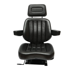 Sedile universale regolabile per trattore con braccioli 765x515 mm