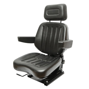 Sedile universale regolabile per trattore con braccioli 765x515 mm