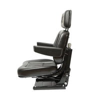 Sedile universale regolabile per trattore con braccioli 765x515 mm