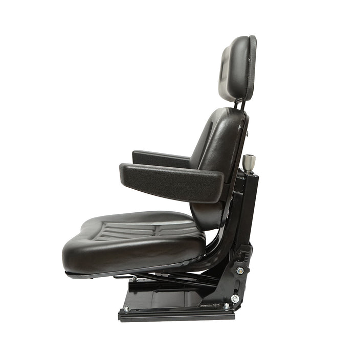 Sedile universale regolabile per trattore con braccioli 765x515 mm