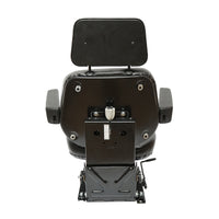 Sedile universale regolabile per trattore con braccioli 765x515 mm