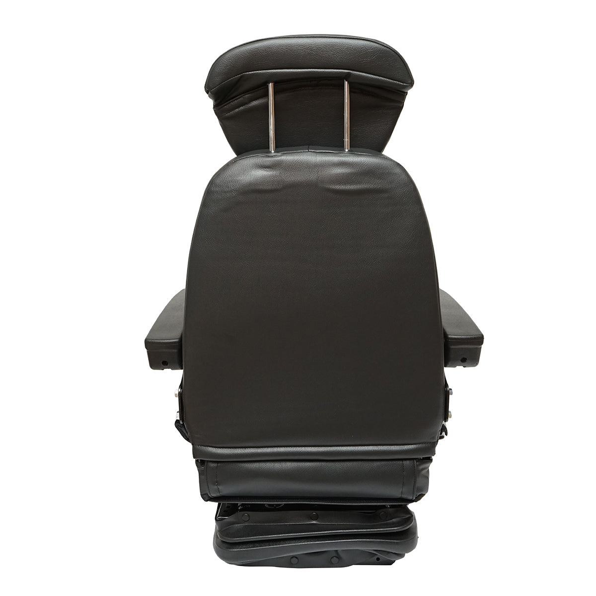 Sedile universale regolabile per trattore con cintura di sicurezza, braccioli e sospensione 800x610 mm