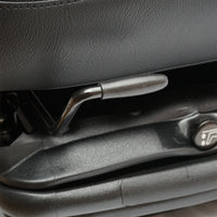 Sedile universale regolabile per trattore con cintura di sicurezza, braccioli e sospensione 800x610 mm