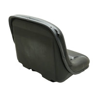 Sedile universale senza cintura di sicurezza e braccioli per macchine agricole o industriali.