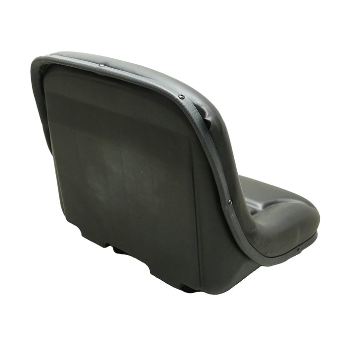 Sedile universale senza cintura di sicurezza e braccioli per macchine agricole o industriali.