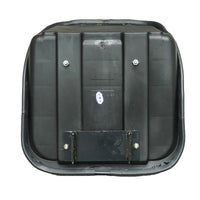 Sedile universale senza cintura di sicurezza e braccioli per macchine agricole o industriali.