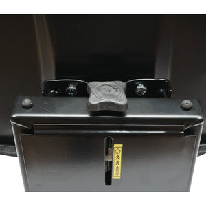 Sedile universale, nero, per trattore