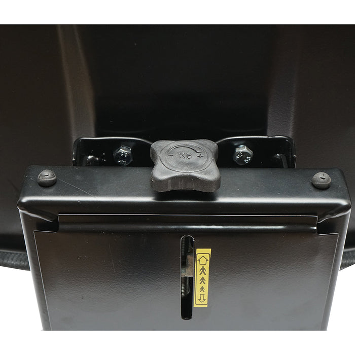 Sedile universale, nero, per trattore