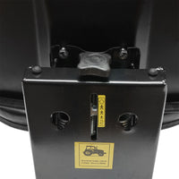 Sedile universale, nero, per trattore