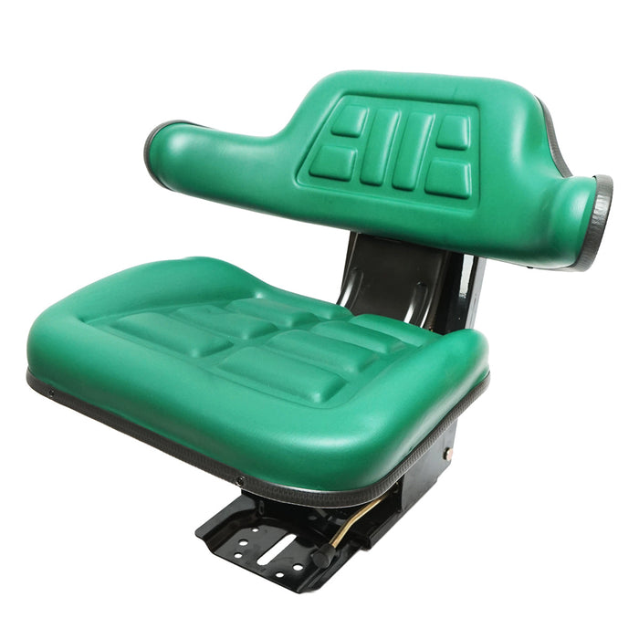 Sedile verde per trattore con tripla regolazione e ammortizzatore  U-445 e U-650