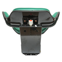 Sedile verde per trattore con tripla regolazione e ammortizzatore  U-445 e U-650