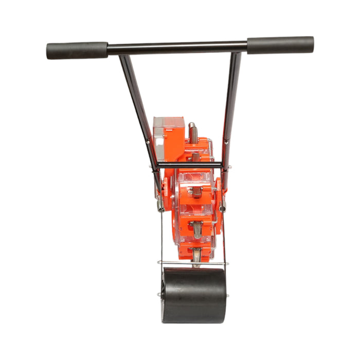 Seminatrice manuale con 12 denti, profondità di semina 6,5 cm THOR.