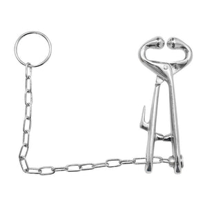 Serra muso con catena per l'immobilizzazione rapida ed efficiente del bestiame Serra muso Bovini