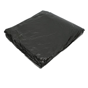 Set 10 pezzi di foglio per pacciamatura, anti-erbacce 1.5x10m, 15 microni, nero non perforato, protezione UV Breckner Germany