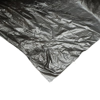 Set 10 pezzi di foglio per pacciamatura, anti-erbacce 1.5x10m, 15 microni, nero non perforato, protezione UV Breckner Germany