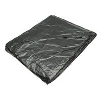 Set 10 pezzi di foglio per pacciamatura, anti-erbacce 1.5x20m, 15 microni, nero non perforato, protezione UV Breckner Germany