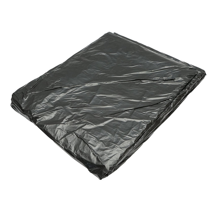 Set 10 pezzi di foglio per pacciamatura, anti-erbacce 1.5x20m, 15 microni, nero non perforato, protezione UV Breckner Germany