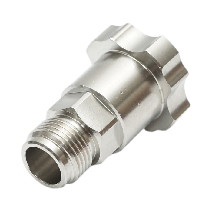 Connettore per pistola per verniciatura DeVilbiss M16x1,5mm in acciaio inossidabile