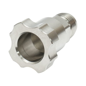 Connettore per pistola per verniciatura DeVilbiss M16x1,5mm in acciaio inossidabile