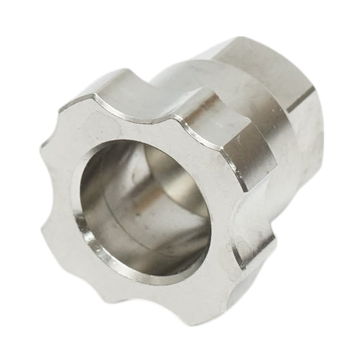 Connettore per pistola per verniciatura M14x1,5mm in acciaio inox