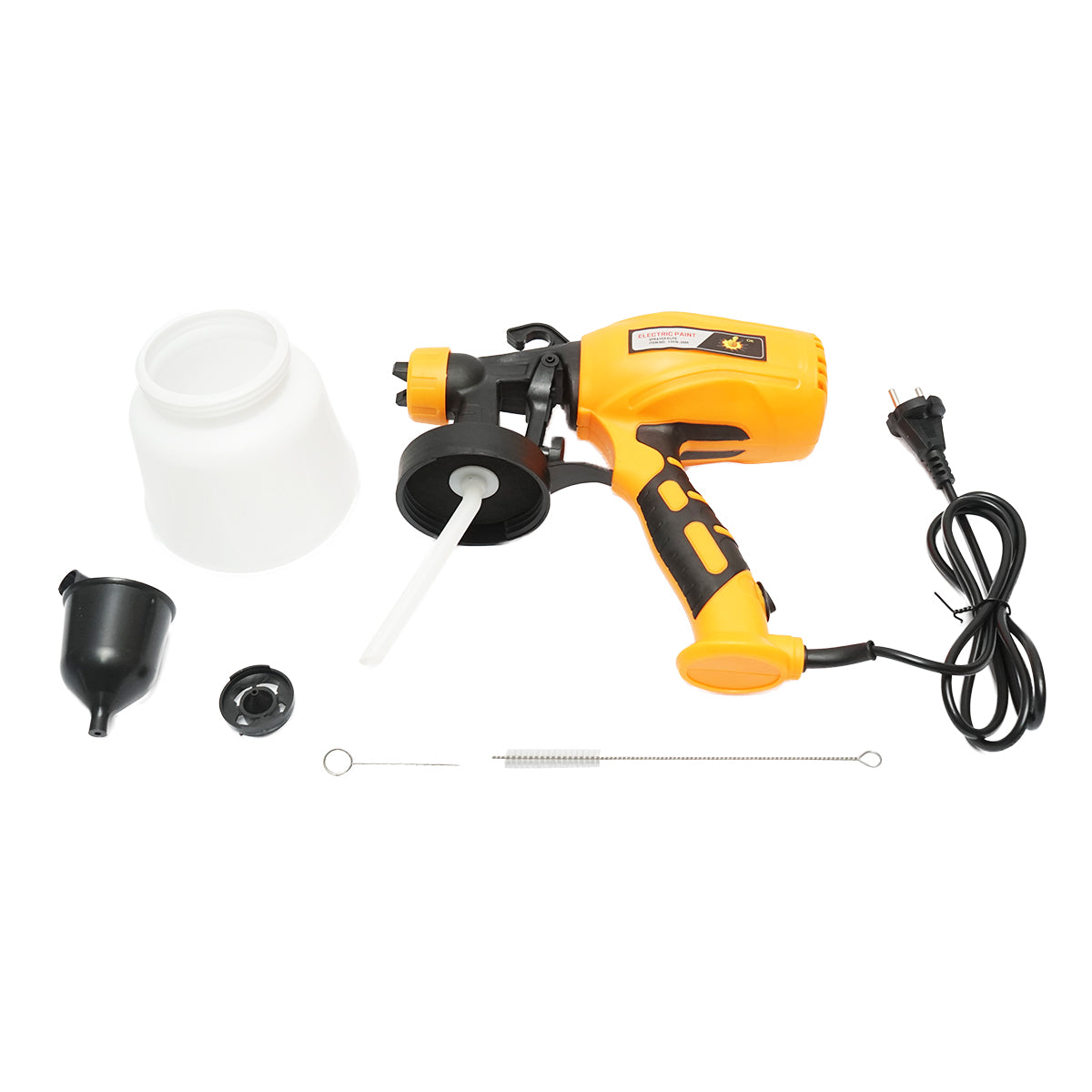 Pistola a spruzzo 550W, 220V, contenitore in plastica 0,9L