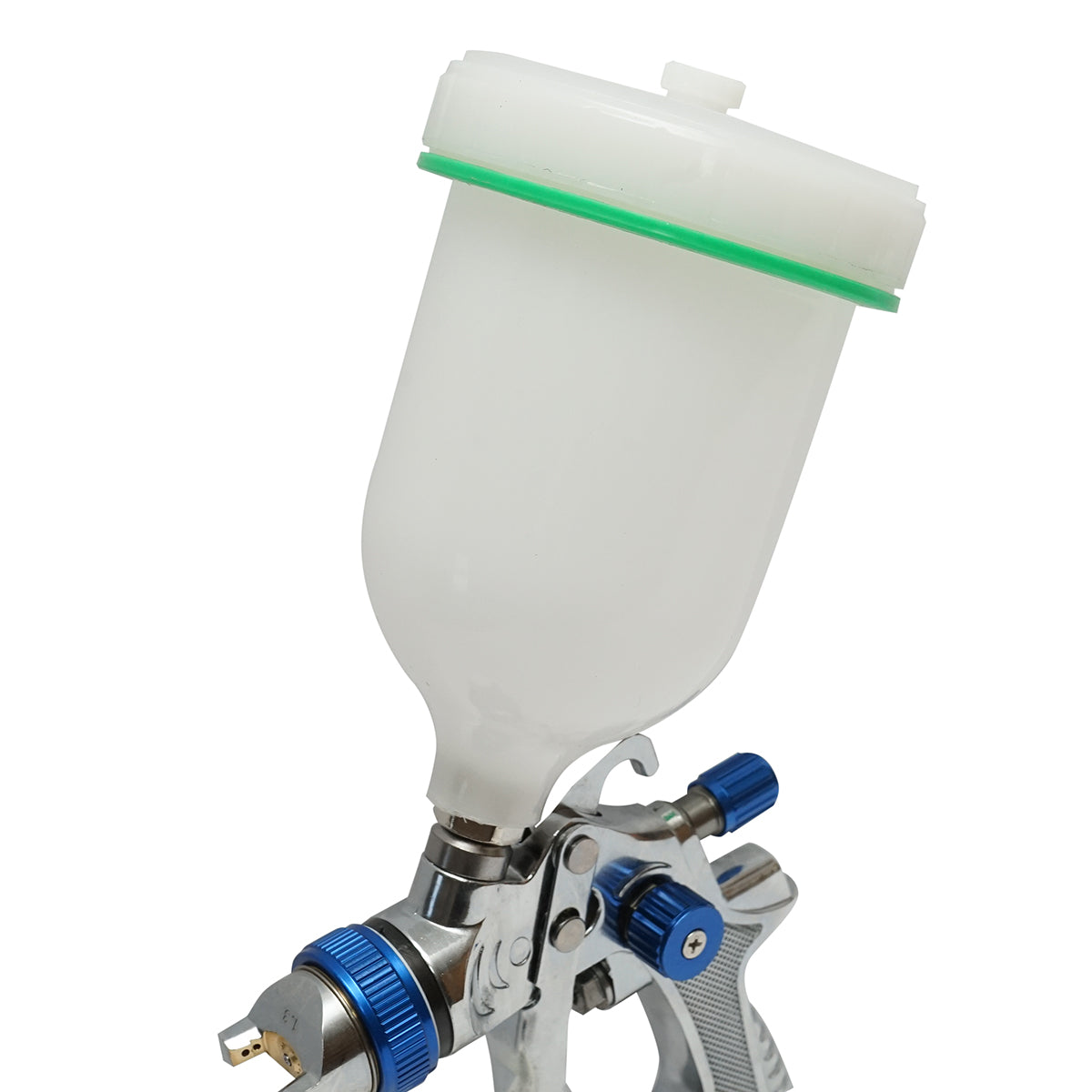 Pistola per verniciatura ad aria compressa 500 ml, ugello 1,3 mm, portata 180 ml/min, pressione massima 3,5 bar
