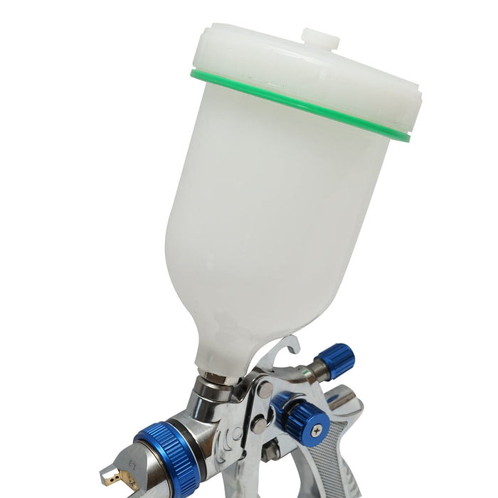 Pistola per verniciatura ad aria compressa 500 ml, ugello 1,3 mm, portata 180 ml/min, pressione massima 3,5 bar