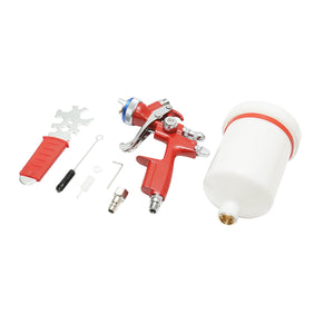Pistola per verniciatura ad aria compressa 500 ml, ugello 1,3 mm, portata 180 ml/min, pressione max 4 bar