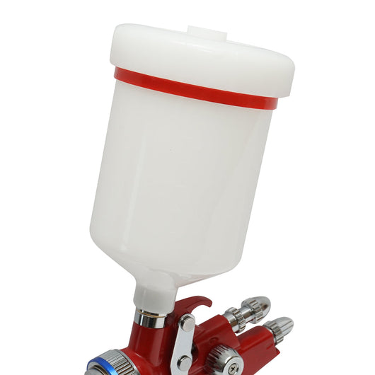 Pistola per verniciatura ad aria compressa 500 ml, ugello 1,3 mm, portata 180 ml/min, pressione max 4 bar