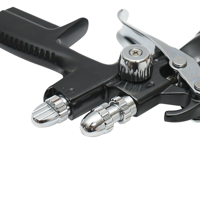 Pistola per verniciatura ad aria compressa 500 ml, ugello 1,3 mm, portata 180 ml/min, pressione max 4 bar