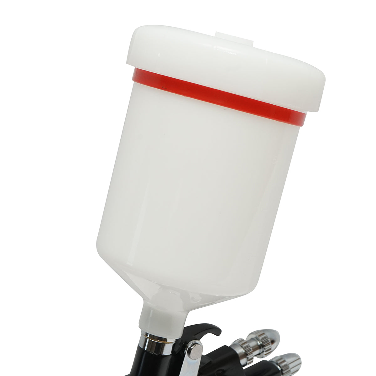 Pistola per verniciatura ad aria compressa 500 ml, ugello 1,3 mm, portata 180 ml/min, pressione max 4 bar