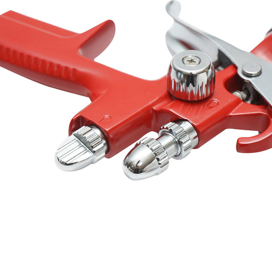 Pistola per verniciatura ad aria compressa 500 ml, ugello 2 mm, portata 300 ml/min, pressione max 4 bar