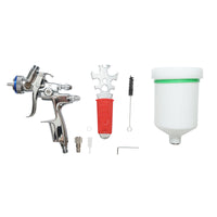 Pistola per verniciatura ad aria compressa da 500 ml, ugello 1,4 mm, portata 200 ml/min, pressione max 4 bar