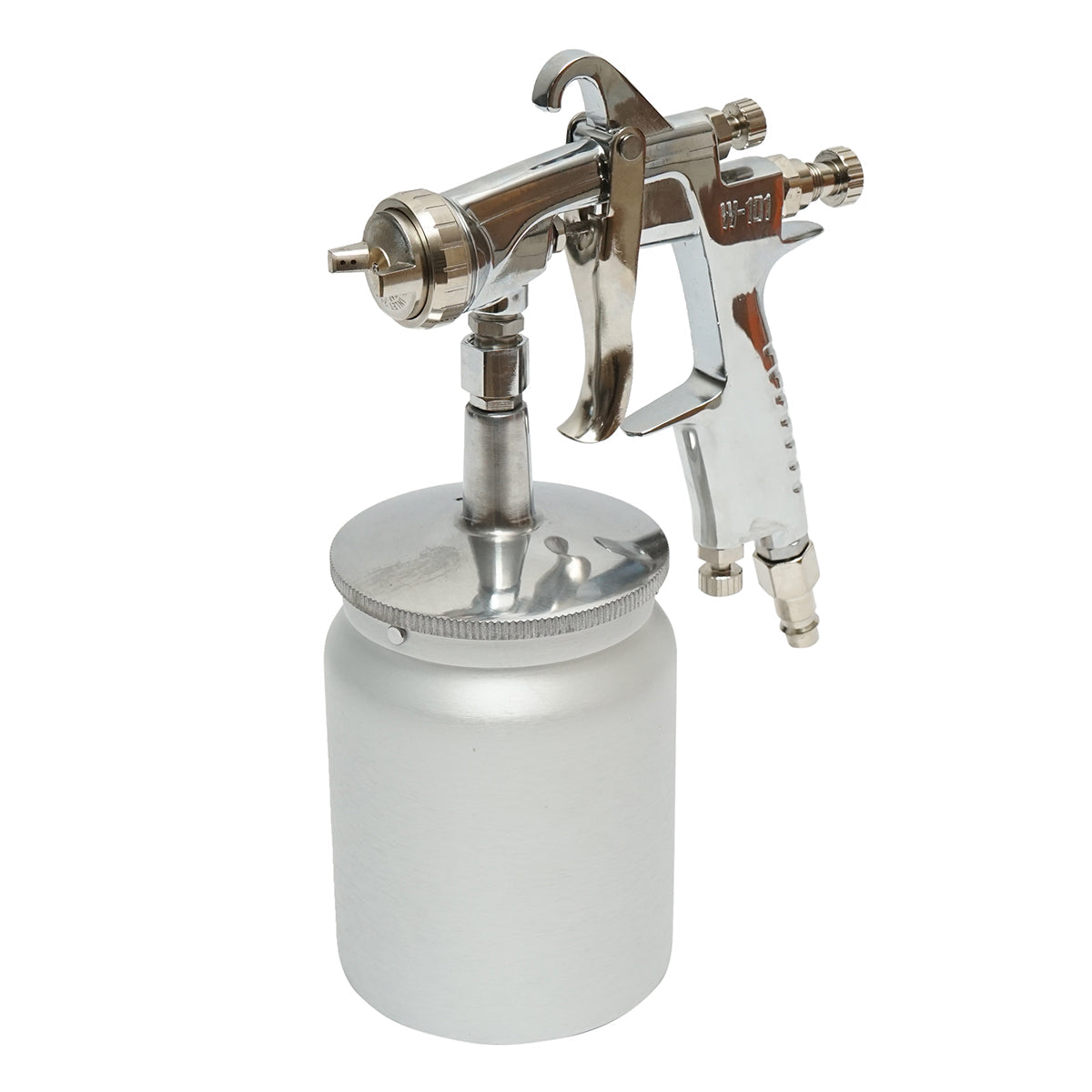 Pistola per verniciatura ad aria compressa da 600 ml, ugello HVLP da 1,3 mm, portata 190 ml/min, pressione max 5 bar