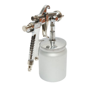 Pistola per verniciatura ad aria compressa da 600 ml, ugello HVLP da 1,3 mm, portata 190 ml/min, pressione max 5 bar