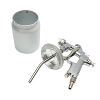 Pistola per verniciatura ad aria compressa da 600 ml, ugello HVLP da 1,3 mm, portata 190 ml/min, pressione max 5 bar