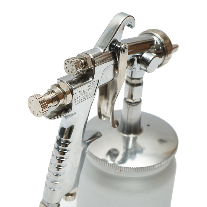 Pistola per verniciatura ad aria compressa da 600 ml, ugello HVLP da 1,3 mm, portata 190 ml/min, pressione max 5 bar