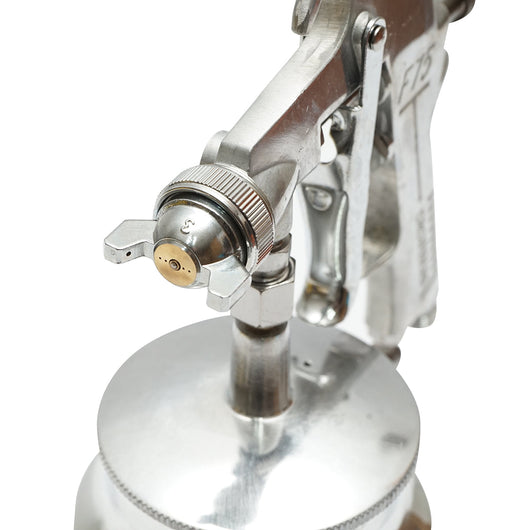 Pistola per verniciatura ad aria compressa da 750 ml, consumo aria 3,5-8 CFM, ugello 1,5 mm, pressione max 5 bar Crownman