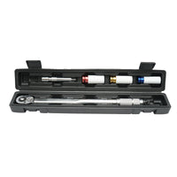 Set chiave dinamometrica 1/2 con 3 bussole da 17, 19, 21 mm coppia 40-210 Nm Breckner Germany