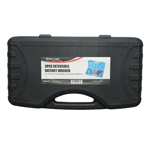 Set da allenamento con cricchetto reversibile estensibile 1/2, 3/8, 1/4 Breckner Germany