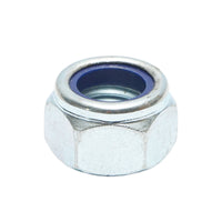 Set dadi autobloccanti zincati DIN 985 M18 G10 50 pezzi