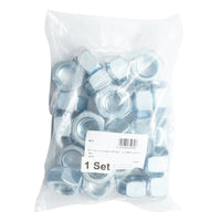 Set dadi esagonali DIN 934-8.8 M30 25 pezzi