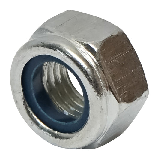 SET Dado DIN 985 autobloccante zincato M12x1,5 G10 50 pz