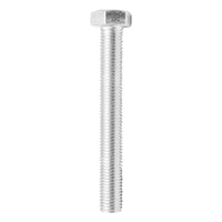 Set di 10 viti a testa esagonale DIN 933-8.8 M20X150