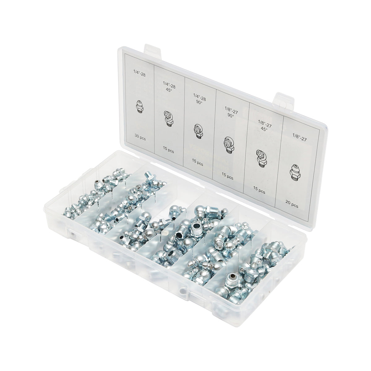 Set di 110 ingrassatori in pollici