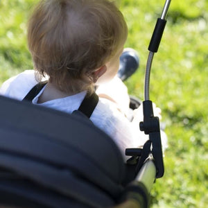 BADABULLE Ombrello Nero Anti UV 50+