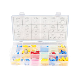 Set di 120 connettori elettrici isolati