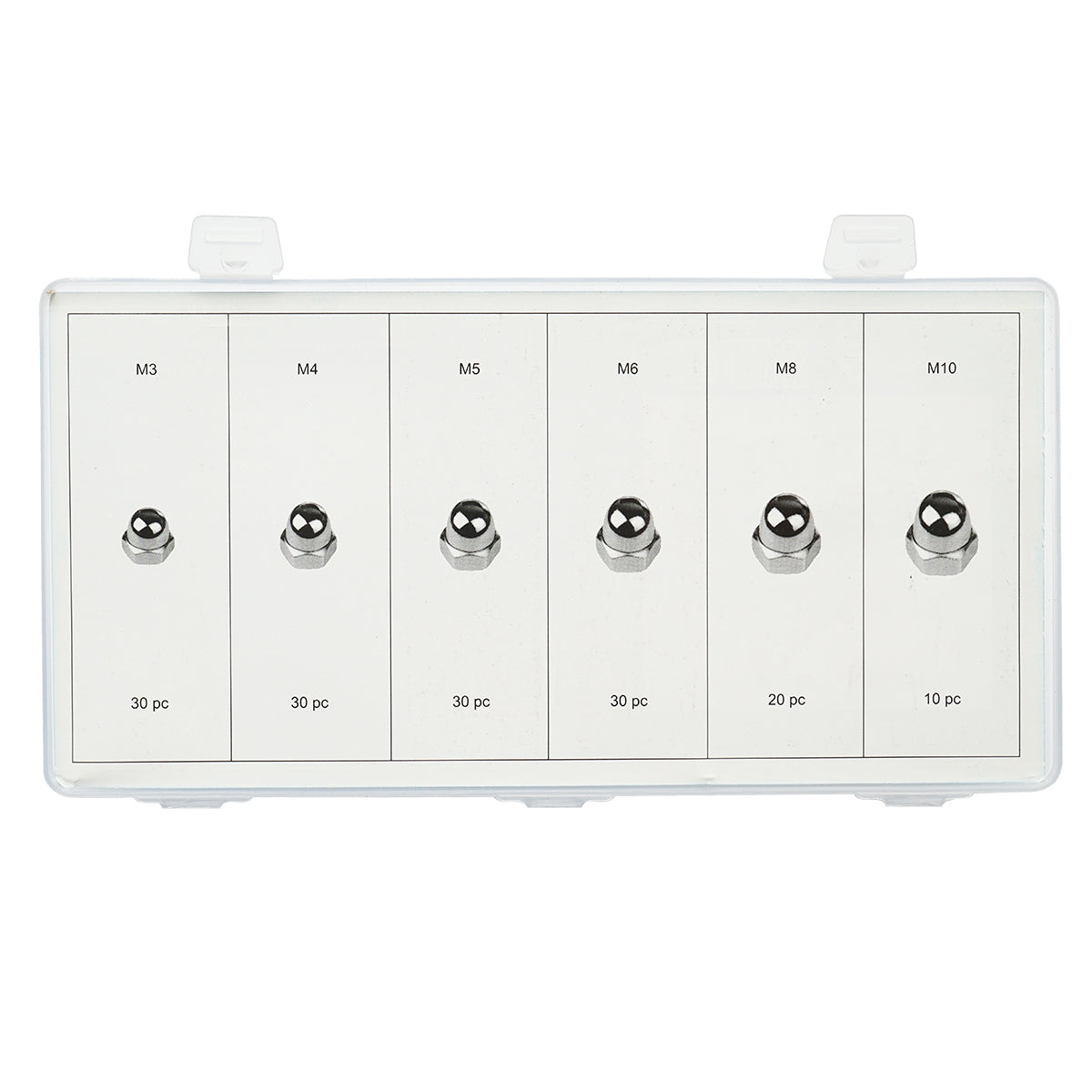 Set di 150 dadi esagonali ciechi Breckner Germany